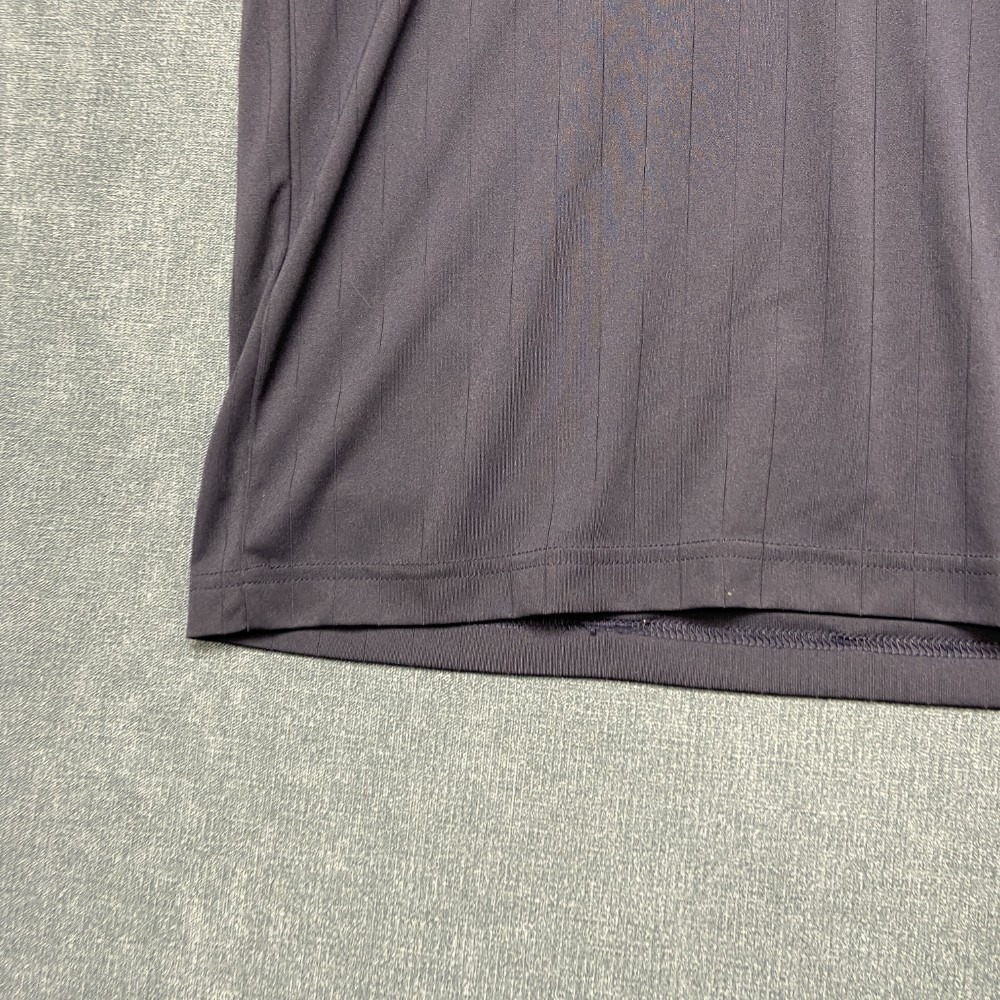 Adidas Sportswear Soccer Jersey Mens Medium Navy Blue Logo Short Sleeve Summer - Picture 2 of 12